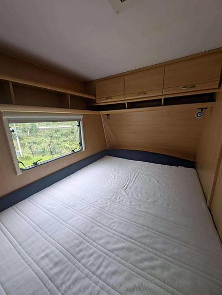 Dethleffs Camper 720 SK med spikertelt på fast plass på Skarsvatnet Camping / Oppdal 14 of 28