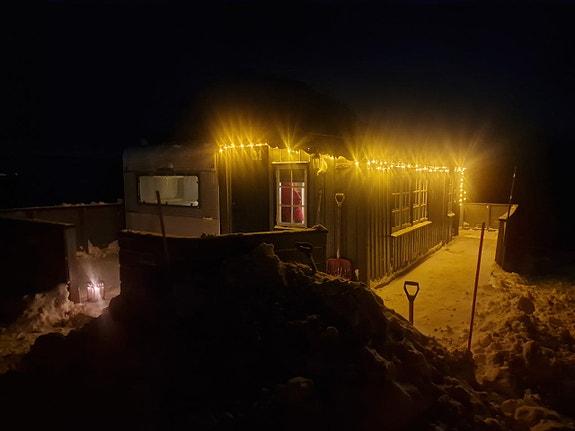Dethleffs Camper 720 SK med spikertelt på fast plass på Skarsvatnet Camping / Oppdal 26 of 28