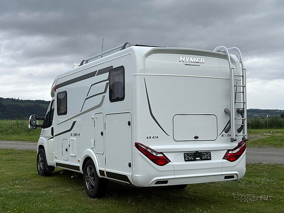 Hymer EXT 474 SOLCELLE / TRUMA / STOR GARASJE / SMART LITEN BOBIL!! 4 of 5