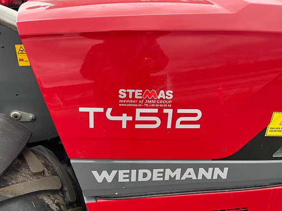 Weidemann T4512/Kan kjøres på maskinhenger etter bil 6 of 12