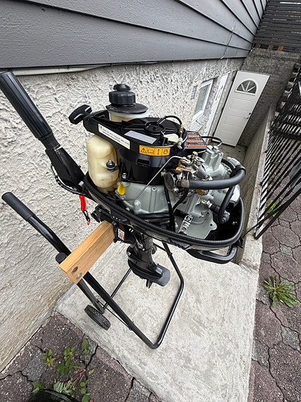 Suzumar MX- 260 VIB med Suzuki 6 hk påhengsmotor 15 of 20