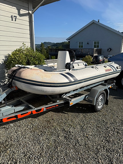 Suzumar 11' RIB | Suzuki 9,9 hk 4-takt elstart | NY Respo-henger 2025 5 of 7