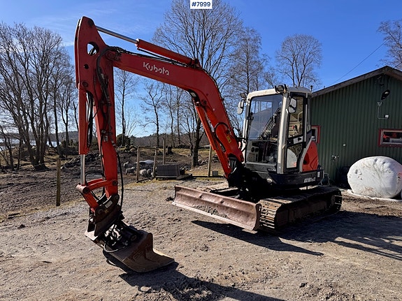Kubota KX161-3 m/ 3 skuffer. 2 of 30