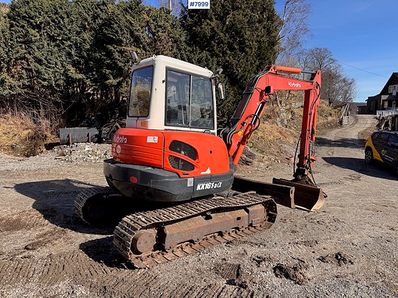 Kubota KX161-3 m/ 3 skuffer. 6 of 30