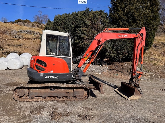 Kubota KX161-3 m/ 3 skuffer. 8 of 30