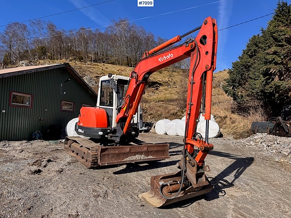 Kubota KX161-3 m/ 3 skuffer. 10 of 30
