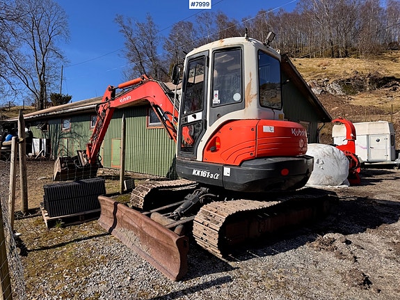 Kubota KX161-3 m/ 3 skuffer. 4 of 30