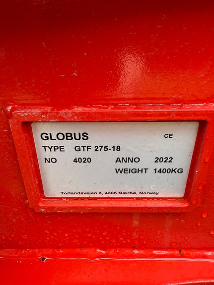 Kupp på Globus GTF275-1000 snøfreser 3 of 4