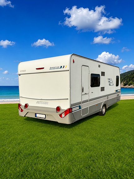 Hymer 560 / KØYER / OPPBLÅSTBART FORTELT / GULVVARME 3 of 24