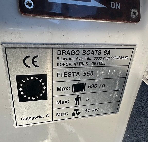 Drago Fiesta 550 med Båthenger 15 of 15