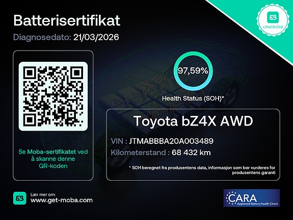 Toyota bZ4X 2 of 21