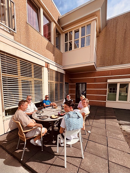 Lunsj i solen