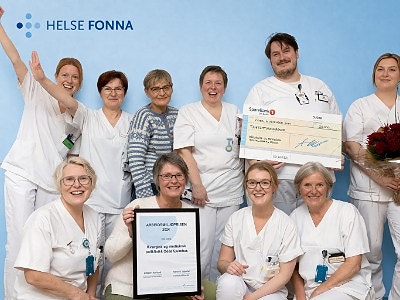 Ønsker du å arbeide på ei framoverlent avdeling? logo