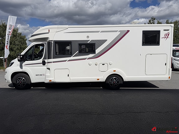 Rapido S666 F SCANDINAVIAN EXCLUSIVE-9 TRINNS AUTOMAT-FACE TO FACE-MARKISE-SYKKELSTATIV-GASSKOMFYR++ 6 of 30