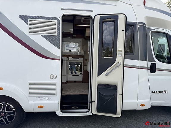 Rapido S666 F SCANDINAVIAN EXCLUSIVE-9 TRINNS AUTOMAT-FACE TO FACE-MARKISE-SYKKELSTATIV-GASSKOMFYR++ 12 of 30