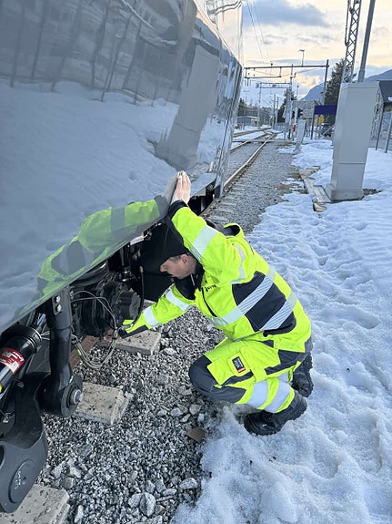 Inspeksjon av tog