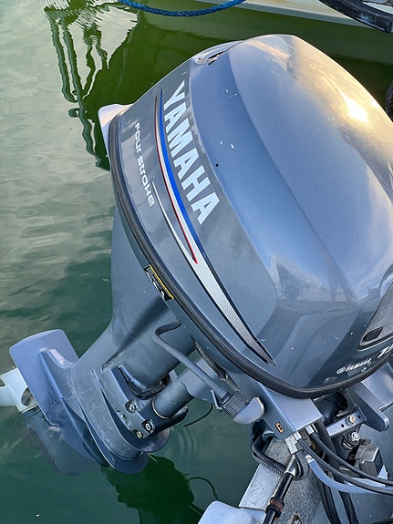 Pioner 15 med med rattkonsoll og nyoverhalt Yamaha 15hk 5 of 5