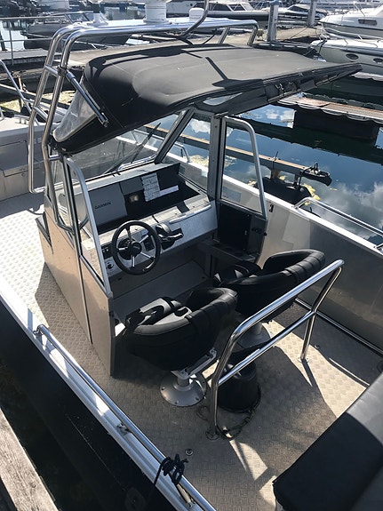 2014 Buster Magnum Pro Yamaha 220 Hk 8 of 17