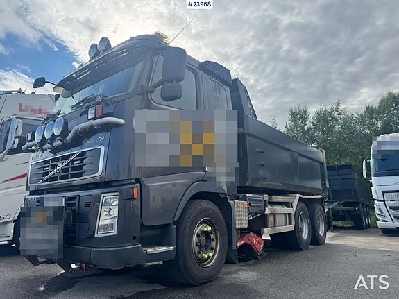 Volvo FH520  6x4 Brøyterigget Tippbil - Underliggende skjær 4 of 5