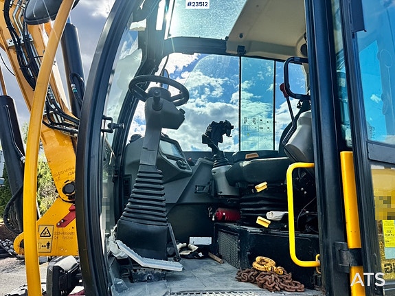 JCB HD110WT Hjulgraver m/ Rototilt - 4 skuffer - Klype - Pallegafler - Avretningsbjelke og 2023 Tipphenger! 23 of 30