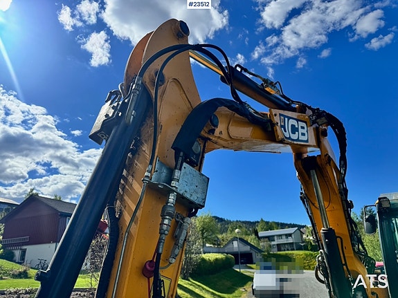 JCB HD110WT Hjulgraver m/ Rototilt - 4 skuffer - Klype - Pallegafler - Avretningsbjelke og 2023 Tipphenger! 30 of 30