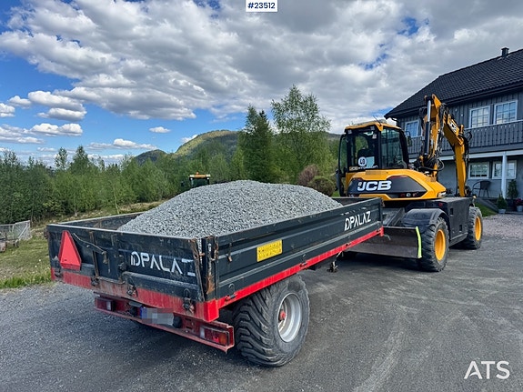 JCB HD110WT Hjulgraver m/ Rototilt - 4 skuffer - Klype - Pallegafler - Avretningsbjelke og 2023 Tipphenger! 8 of 30