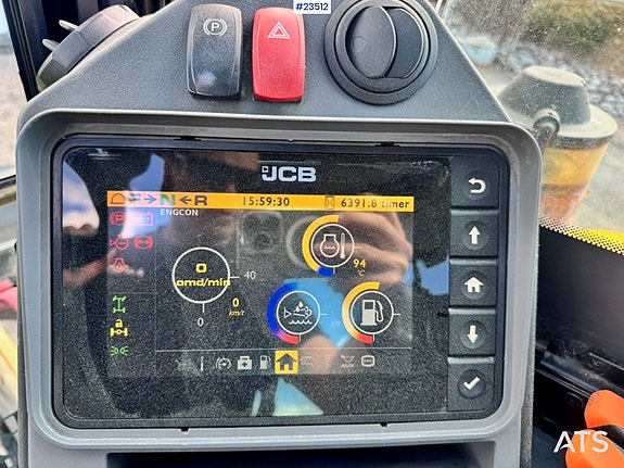 JCB HD110WT Hjulgraver m/ Rototilt - 4 skuffer - Klype - Pallegafler - Avretningsbjelke og 2023 Tipphenger! 20 of 30