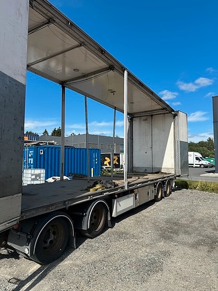 Limetec henger bygget for trelast! Her har du en gigantisk volumhenger med innvendig høyde på 330 cm innvendig lengde 940 cm . Hengeren er EU godkjent og i orden. Selges for kunde. 6 of 8
