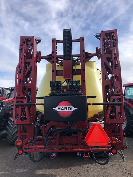 Hardi Mega 1200liter 15m, Iso bus, seksjonskontroll 2026, kr 399 000,-