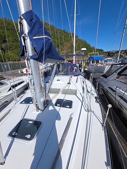 Langturrigget Benetau Oceanis 393. meget godt vedlikeholdt. 14 of 30