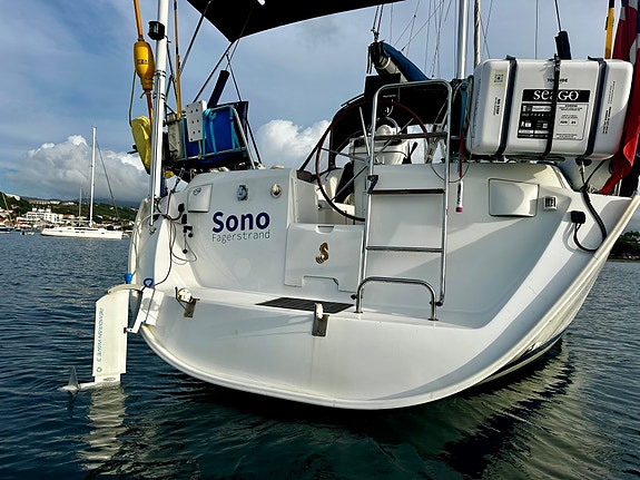 Langturrigget Benetau Oceanis 393. meget godt vedlikeholdt. 3 of 30