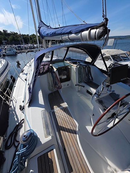Langturrigget Benetau Oceanis 393. meget godt vedlikeholdt. 18 of 30