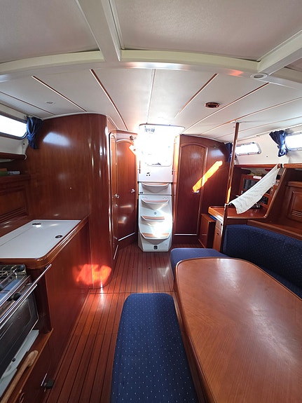 Langturrigget Benetau Oceanis 393. meget godt vedlikeholdt. 27 of 30