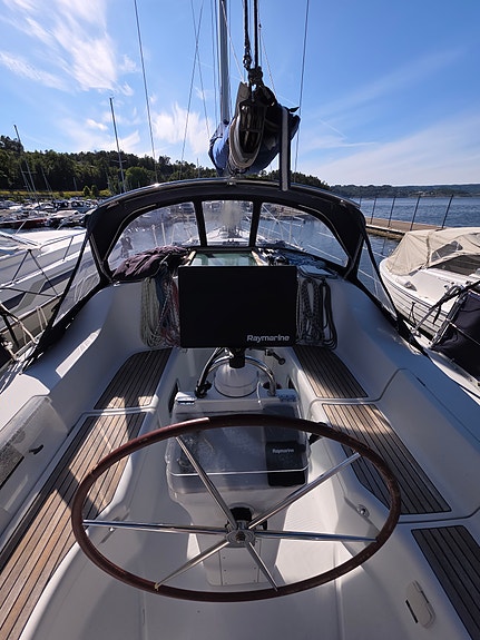 Langturrigget Benetau Oceanis 393. meget godt vedlikeholdt. 17 of 30