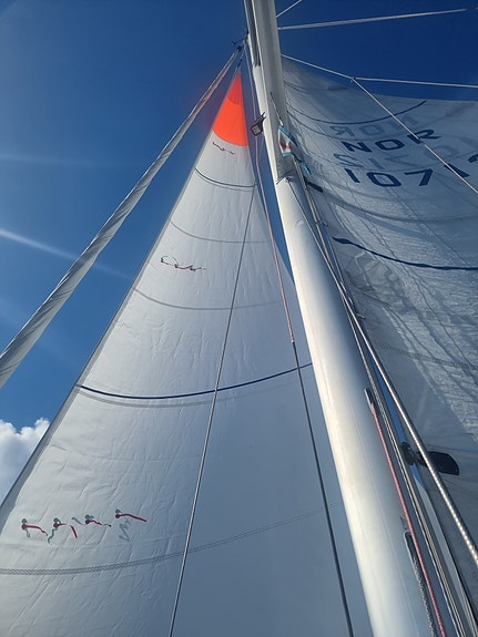 Langturrigget Benetau Oceanis 393. meget godt vedlikeholdt. 10 of 30