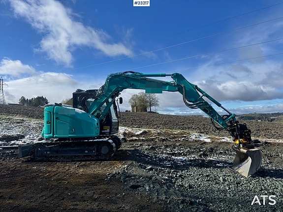 Kobelco SK75SR-7 Gravemaskin m/ Rototilt m/ grip og 3 skuffer. 30 of 30