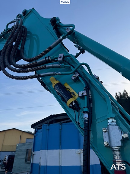Kobelco SK75SR-7 Gravemaskin m/ Rototilt m/ grip og 3 skuffer. 16 of 30