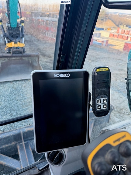 Kobelco SK75SR-7 Gravemaskin m/ Rototilt m/ grip og 3 skuffer. 19 of 30