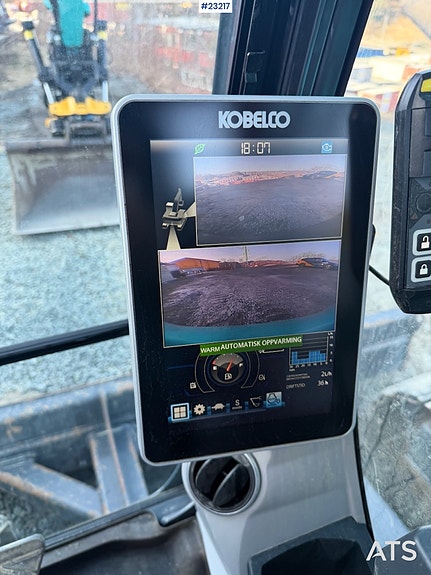 Kobelco SK75SR-7 Gravemaskin m/ Rototilt m/ grip og 3 skuffer. 25 of 30