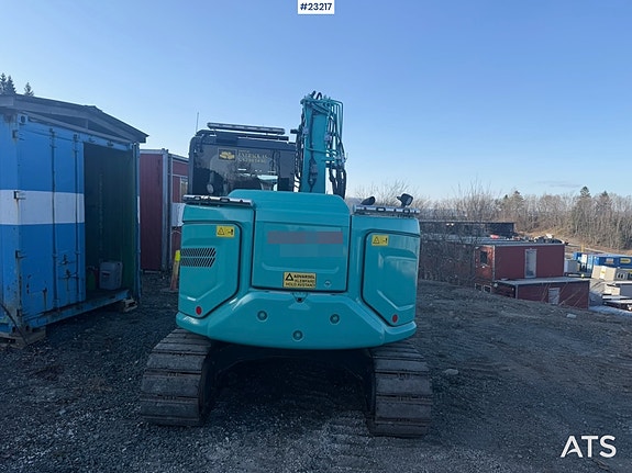 Kobelco SK75SR-7 Gravemaskin m/ Rototilt m/ grip og 3 skuffer. 4 of 30