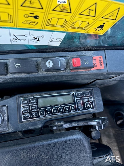 Kobelco SK75SR-7 Gravemaskin m/ Rototilt m/ grip og 3 skuffer. 23 of 30