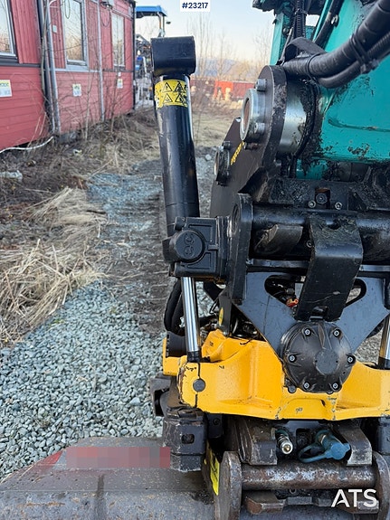 Kobelco SK75SR-7 Gravemaskin m/ Rototilt m/ grip og 3 skuffer. 17 of 30