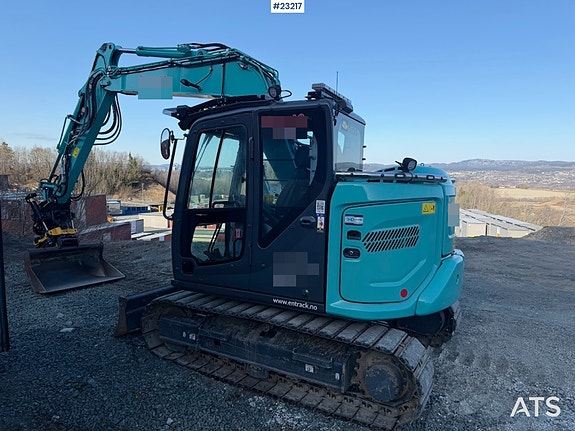 Kobelco SK75SR-7 Gravemaskin m/ Rototilt m/ grip og 3 skuffer. 5 of 30