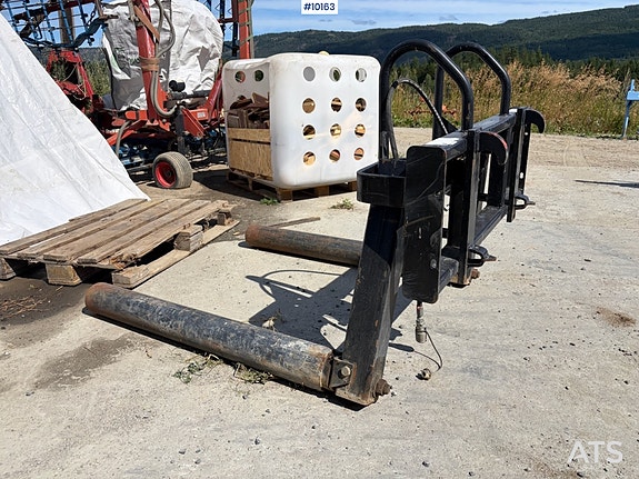 Flexibal Rundballegaffel med ruller og spyd 4 of 5