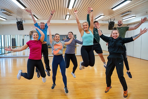 Glede på gruppetrening