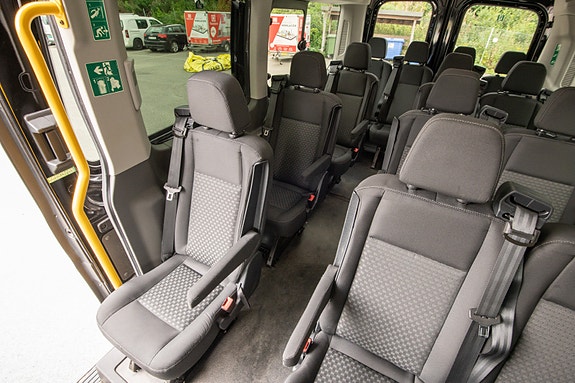 Ford Transit 2,0TDCi 170HK Aut 17-Seter/EL.Skyvedør/ACC/Webasto/Kamera/Krok/Xenon/LAZER++ 21 of 30