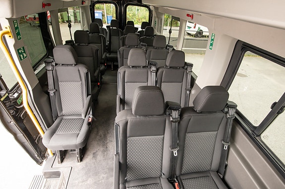 Ford Transit 2,0TDCi 170HK Aut 17-Seter/EL.Skyvedør/ACC/Webasto/Kamera/Krok/Xenon/LAZER++ 19 of 30