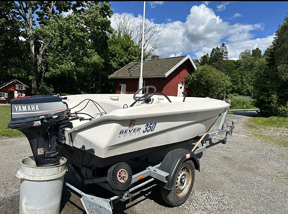 bever 350 med yamaha 9,9 (15) 3 of 6