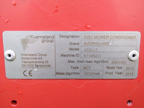 Kverneland 4332LT 4 of 5