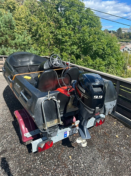River 350 XR m/Yamaha og henger 6 of 10